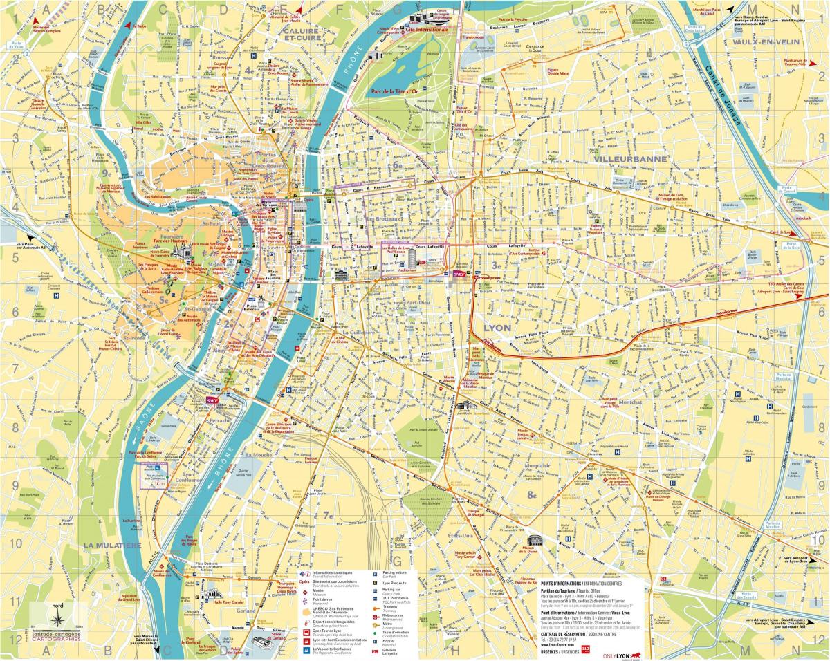 mapu Lyon obchod