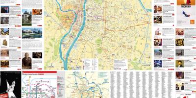 Mapu Lyon nástenné maľby