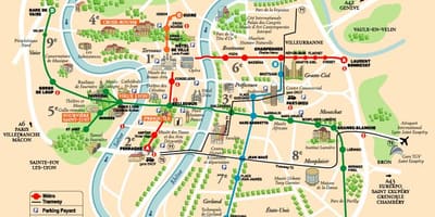 Mapa pešia prehliadka mapu